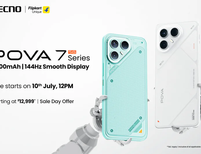 TECNO ने लॉन्च की नई POVA 7 सीरीज़ – दमदार फीचर्स और आकर्षक डिज़ाइन के साथ