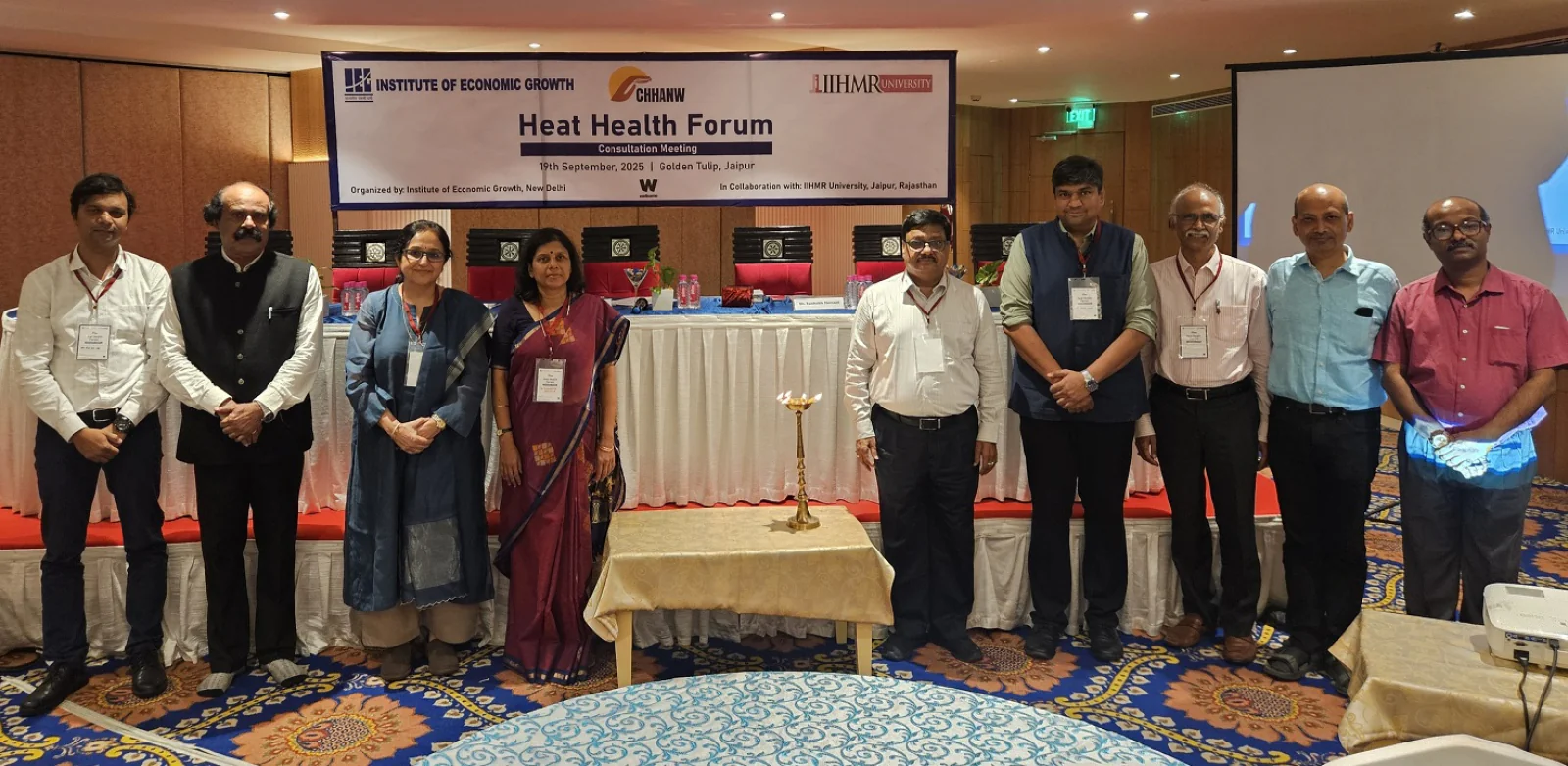 जलवायु परिवर्तन का स्वास्थ्य पर गहरा असर: IIHMR में गहन चर्चा